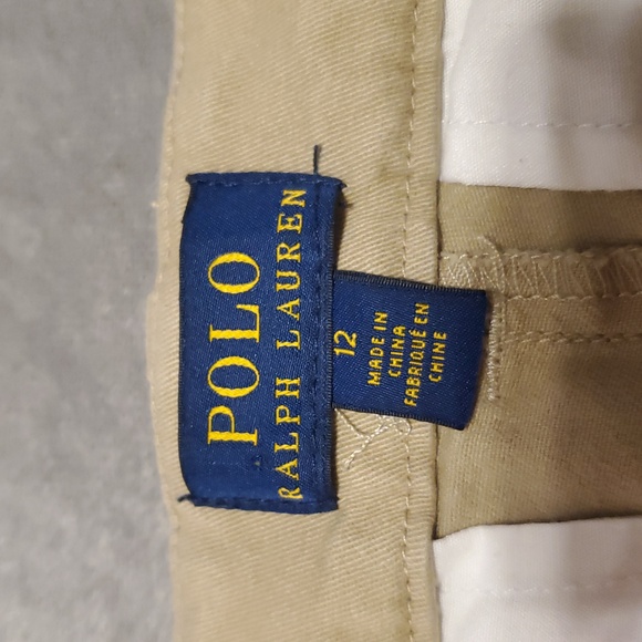 Polo by Ralph Lauren Kid's Beige Khakis - Picture 2 of 10